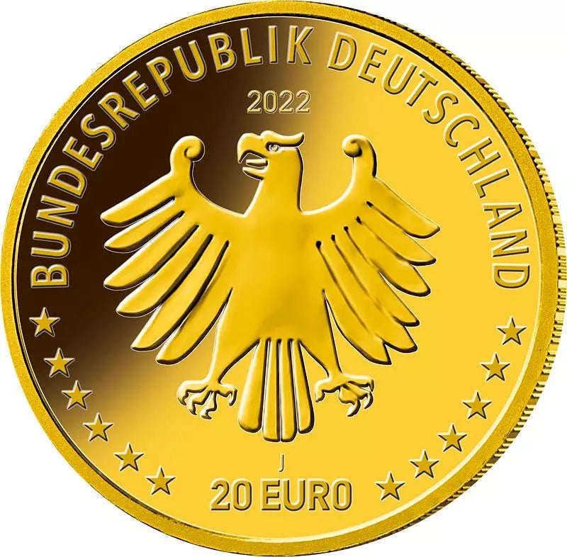 20 euros Allemagne Retour des animaux sauvages - Phoque gris 2022 A-J