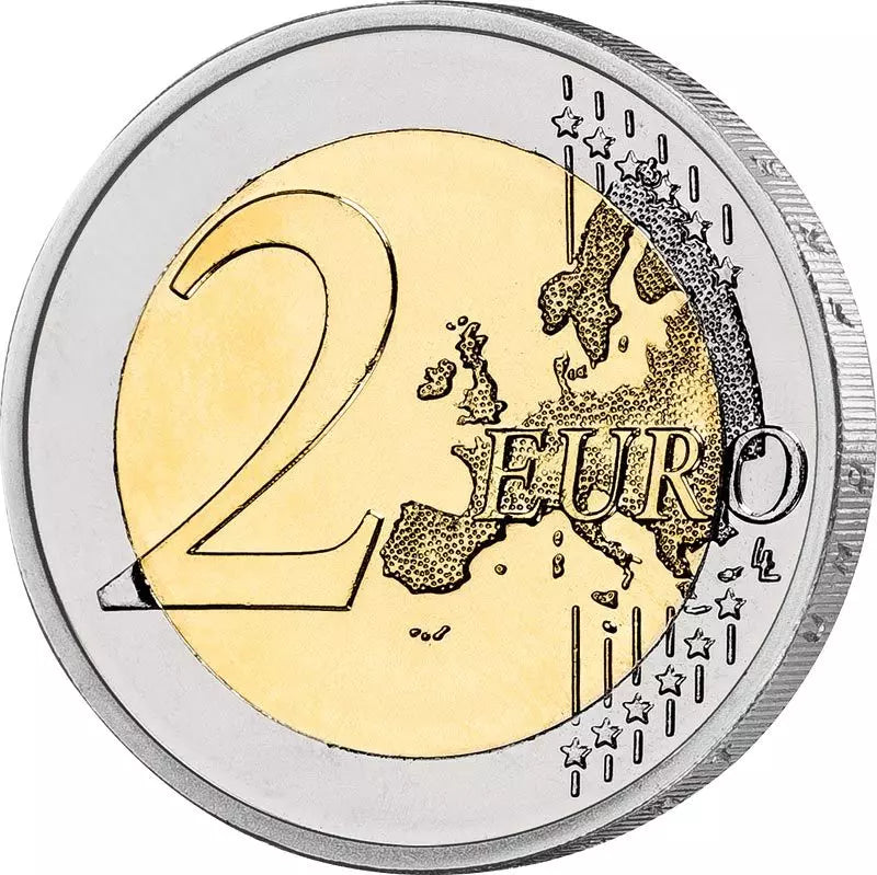 2 euros France 35e anniversaire du programme Erasmus 2022