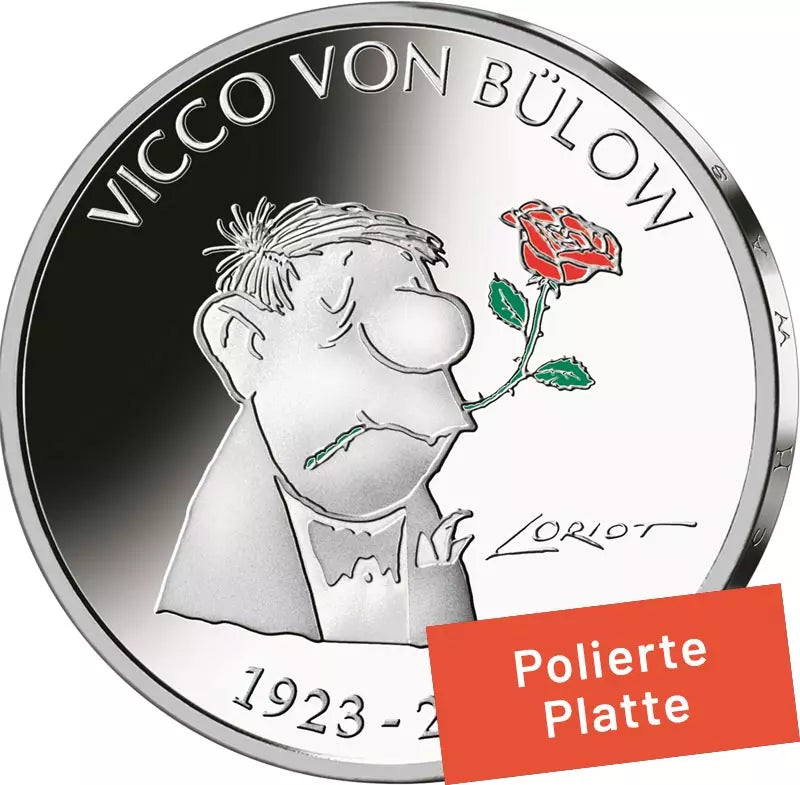 20 euros Allemagne 100e anniversaire de Vicco von Bülow 2023 - Preuve