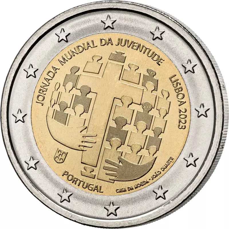 Journées mondiales de la jeunesse 2023 au Portugal (2 euros) Lisbonne