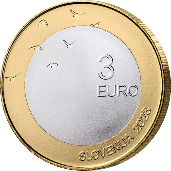 Slovénie - 3 euros - 110e anniversaire de Boris Pahor (2023)