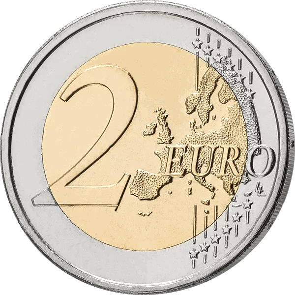 2 euros Fleur nationale d'Estonie Bleuet 2024