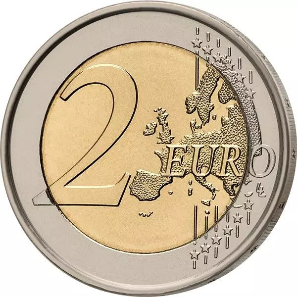 2 euros Espagne Cathédrale de Séville, classée au patrimoine mondial de l'UNESCO, royale. Alcazar et Archives des Indes 2024