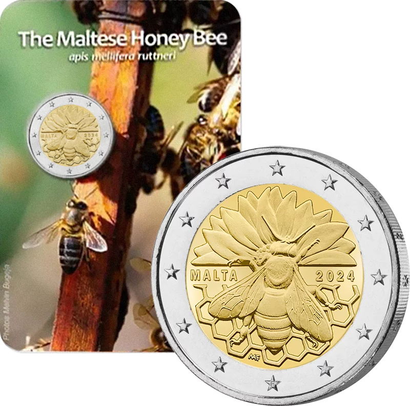 2 euros Malte Honeybee 2024