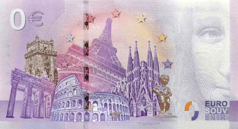 Billet de 0 euro - Palais princier de Monaco 2024
