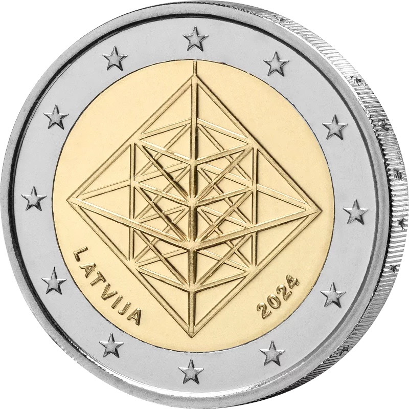 2 Euro Lettonie Himmeli - Puzuris 2024