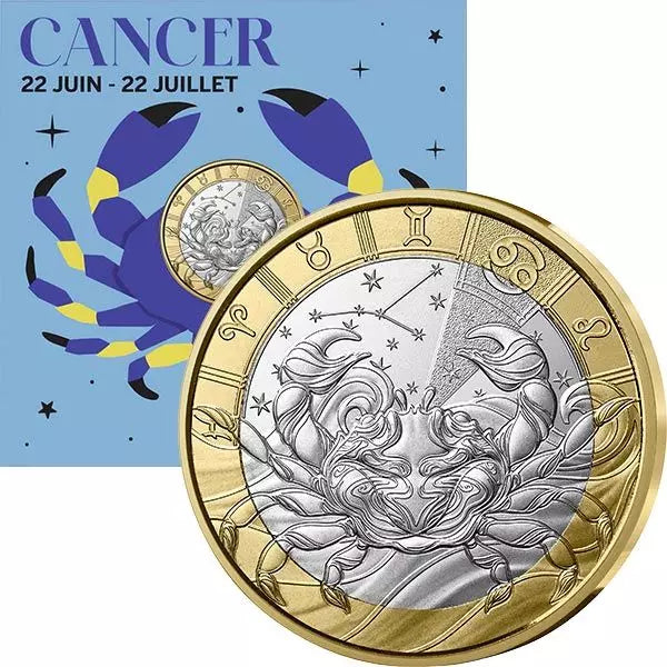 5 euros France Signe du zodiaque - Cancer