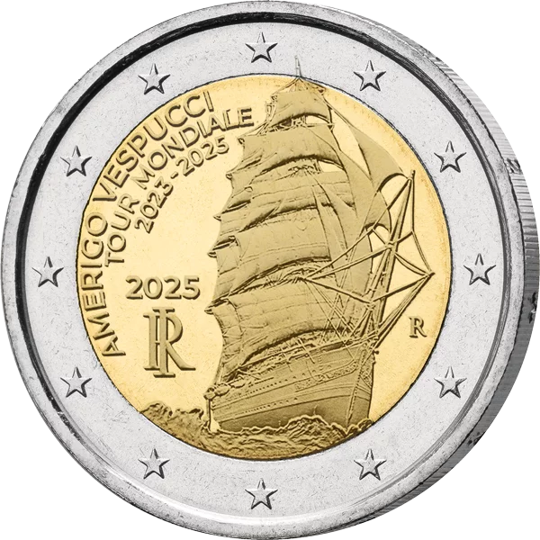 Voyage autour du monde en Italie de 2 euros à bord du voilier-école Amerigo Vespucci 2023-2025, 2025