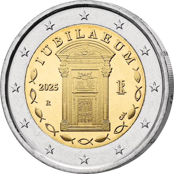 2 euros Italie Jubilé Année Sainte 2025