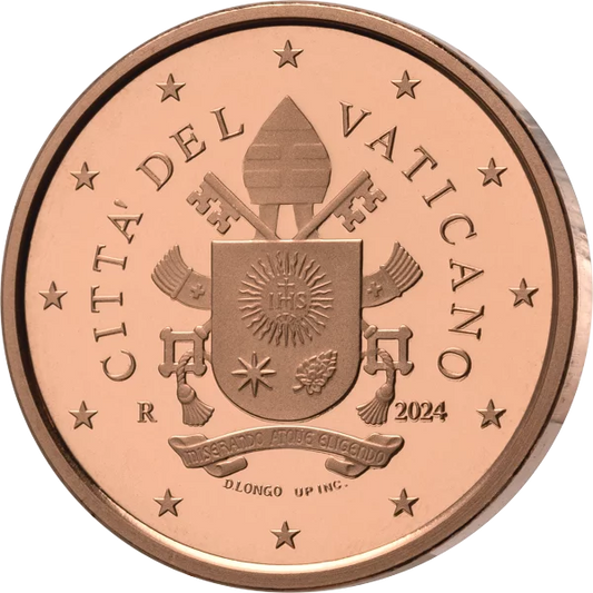 Coffret de pièces en euros Vatican, année de notre choix