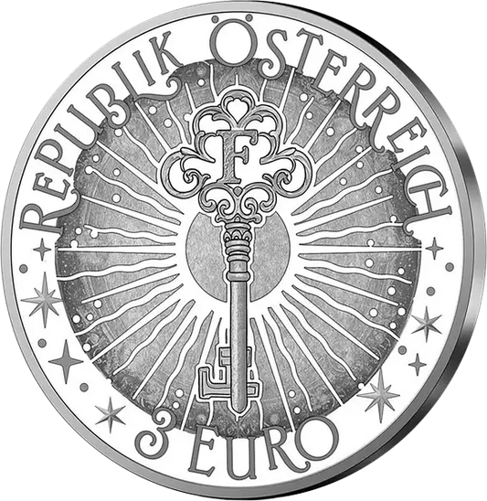 3 euros Autriche Créatures fantastiques et mythiques - L'Elfe 2026