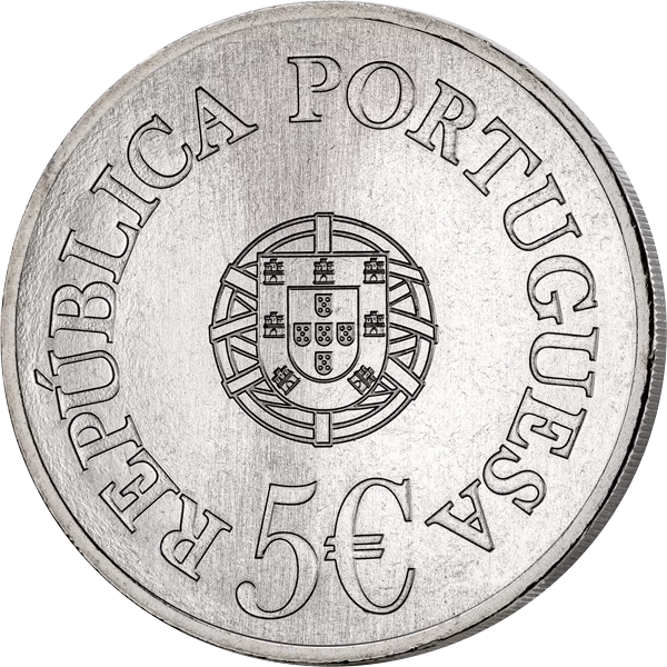 5 euros Portugal 200ème anniversaire Camilo Castelo Branco 2025