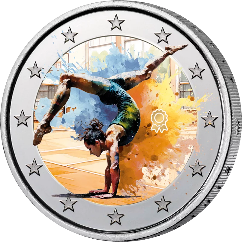 Édition Artiste 2 Euros Gymnastique Sportive