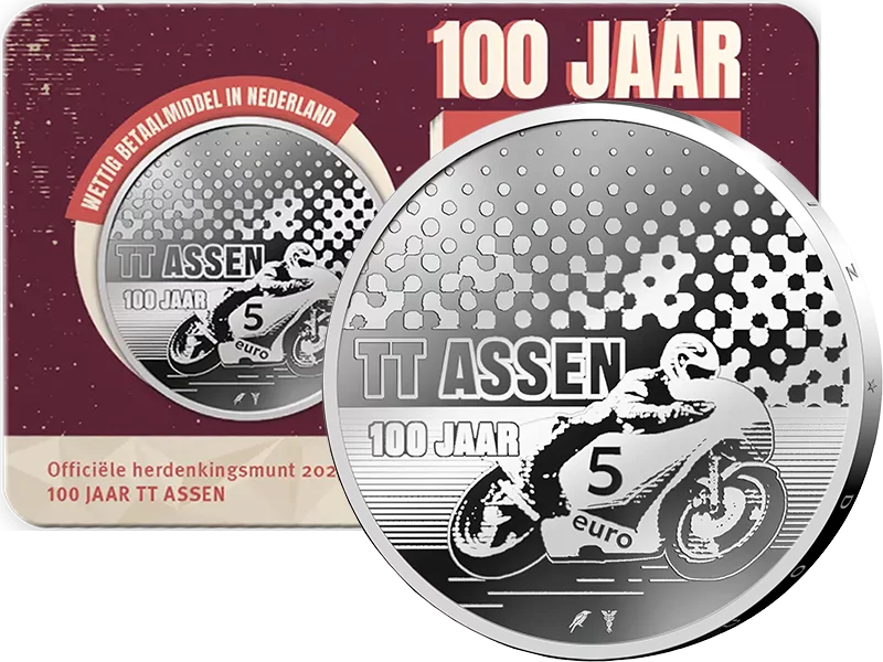 Trophée touristique des Pays-Bas du 100e anniversaire (5 euros), Assen 2025