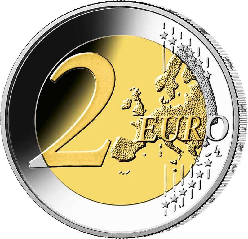 Pièce de 2 euros République fédérale d'Allemagne Premier chancelier - Konrad Adenauer 2026, état neuf