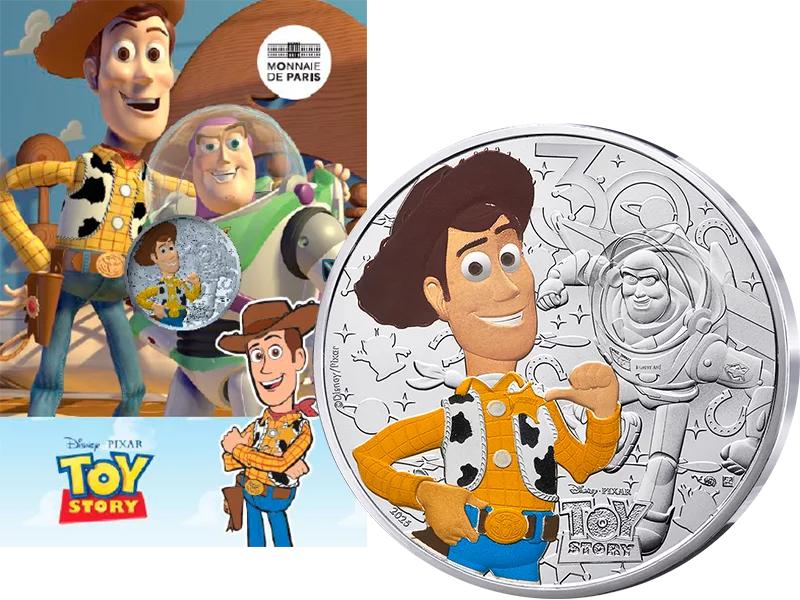 10 euros France Disney Classics - 30 ans de Toy Story 2025