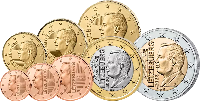 Coffret de pièces en euros Luxembourg 2026