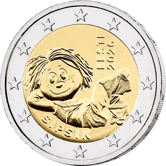 2 Euro Estonie Sipsik 2026