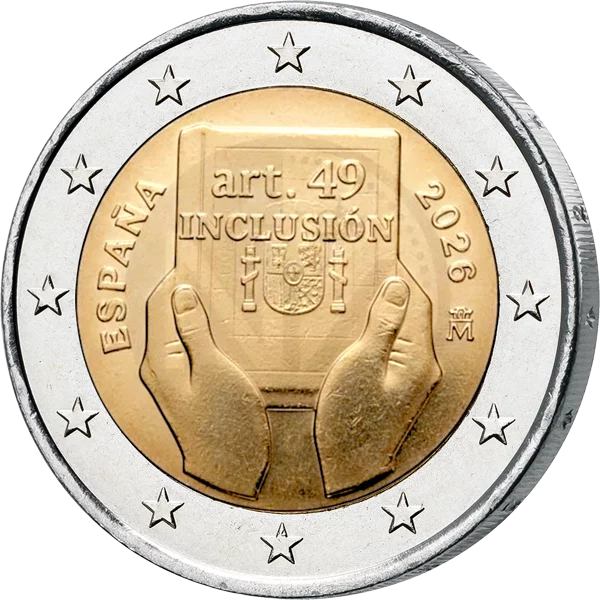 2 Euro Espagne L'Espagne et le handicap : protection, droits et inclusion 2026