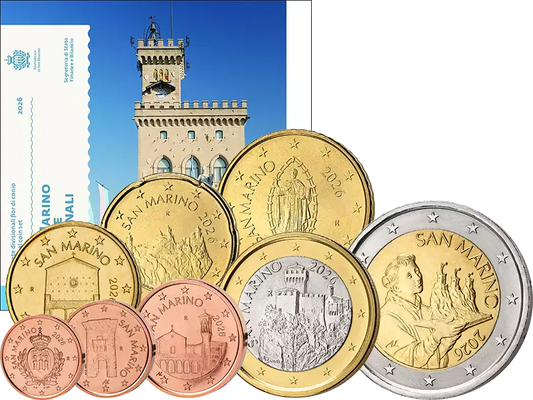 Série de pièces en euros de Saint-Marin 2026