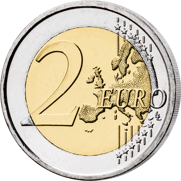 2 euros Italie 800e anniversaire de la mort de François d'Assise 2026 avec application couleur
