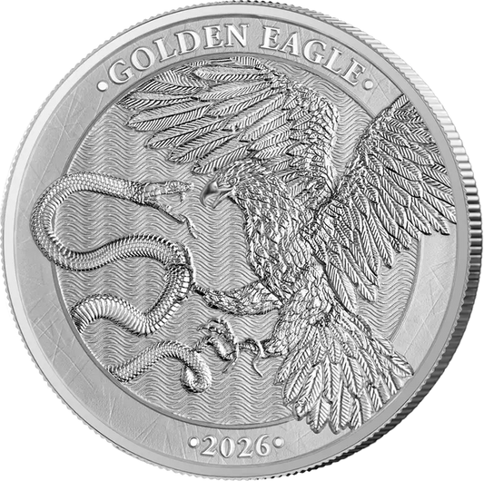 Pièce de 1 once d'argent Malta Golden Eagle 2026