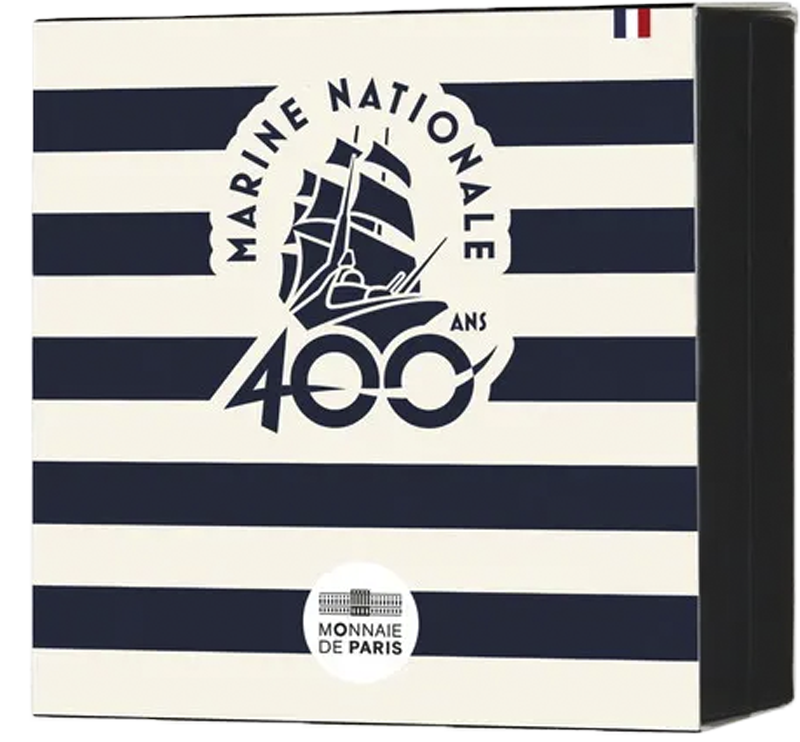 2 euros France La Marine nationale française - 400 ans d'expérience Preuve 2026