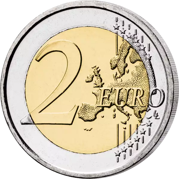 2 euros Estonie Sipsik 2026 avec application couleur