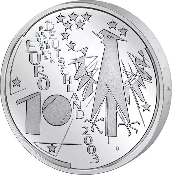 10 euros République fédérale d'Allemagne 100 ans du Musée allemand Munich 2003 Épreuve (D)
