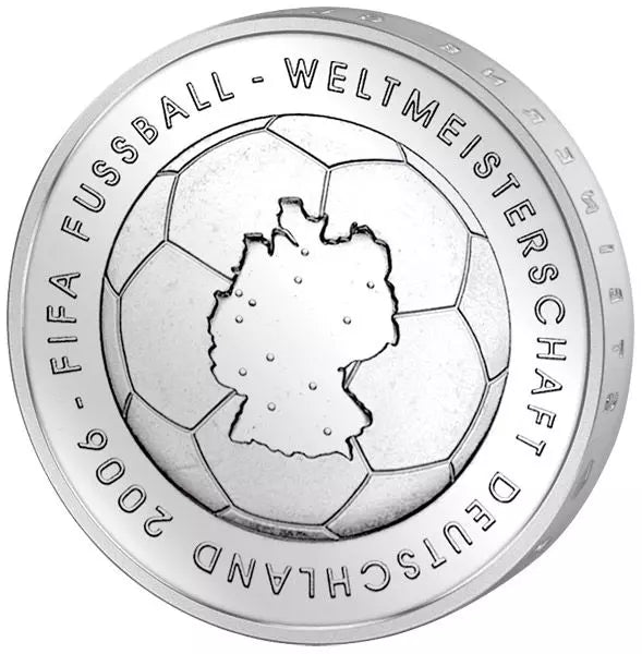 Billet de 10 euros Allemagne Coupe du Monde de la FIFA (1ère version) 2003 État neuf (A-J)