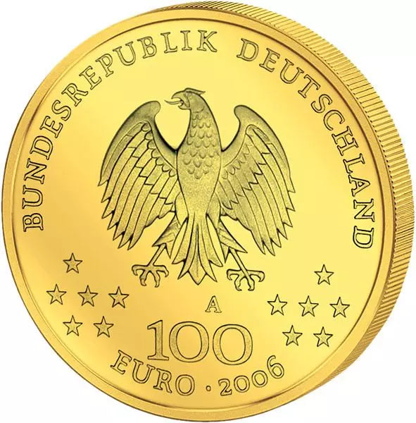 5 x 100 euros République fédérale d'Allemagne Site du patrimoine mondial de l'UNESCO Weimar classique 2006 État neuf (A-J)
