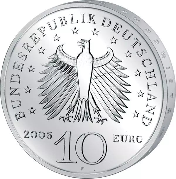 10 euros République fédérale d'Allemagne 225e anniversaire de Karl Friedrich Schinkel 2006 Preuve