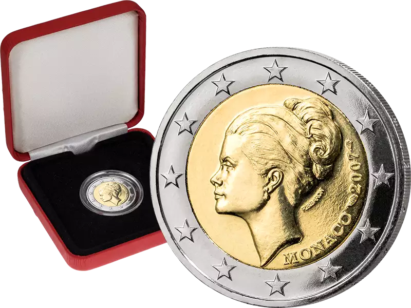 2 Euro Monaco, 25e anniversaire de la mort de Grace Kelly, 2007