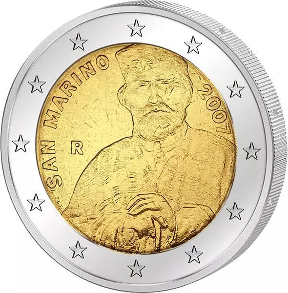 2 euros Saint-Marin Giuseppe Garibaldi 2007