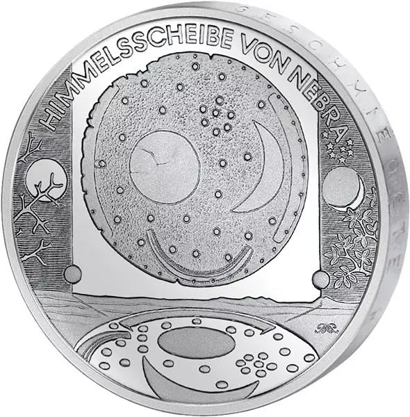 10 euros République fédérale d'Allemagne Nebra Sky Disc 2008 Preuve