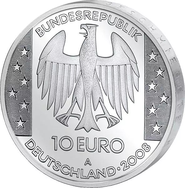 10 euros République fédérale d'Allemagne Nebra Sky Disc 2008 Preuve