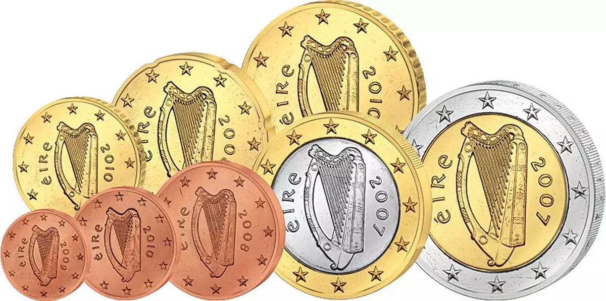 Coffret de pièces en euros Irlande