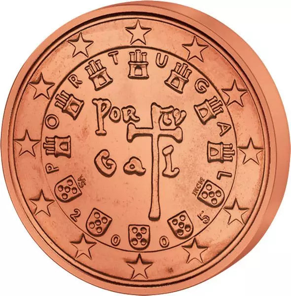 Coffret de pièces en euros Portugal