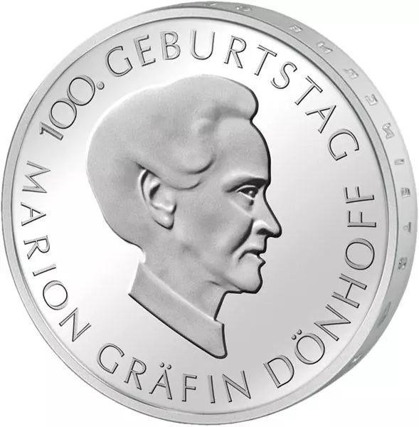 10 euros BRD Comtesse Dönhoff 2009 Proof