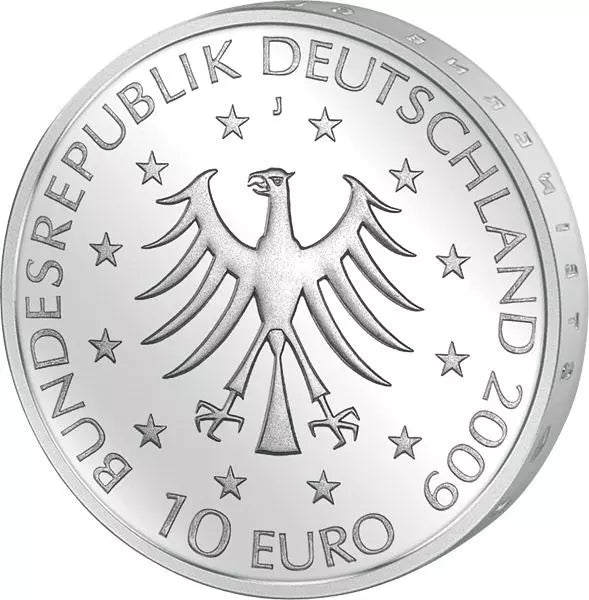 Pièce de 10 euros de la République fédérale d'Allemagne, comtesse Dönhoff, 2009, état neuf