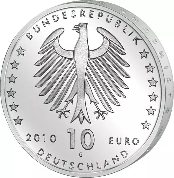 10 euros BRD Robert Schumann 2010 Épreuve