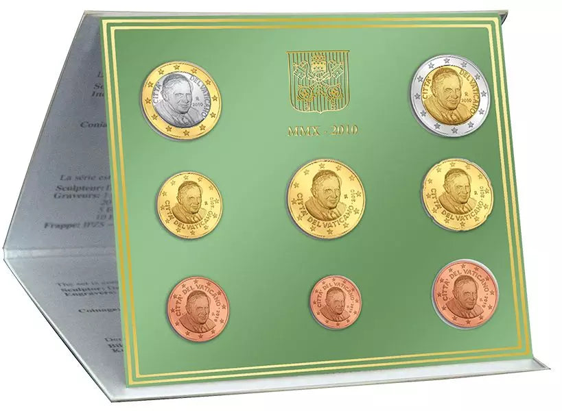 Coffret de pièces en euros du Vatican 2010