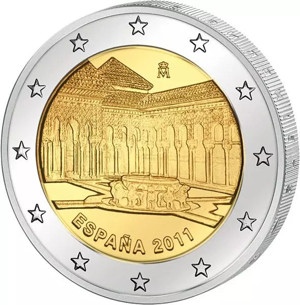 2 Euro Espagne Alhambra de Grenade 2011