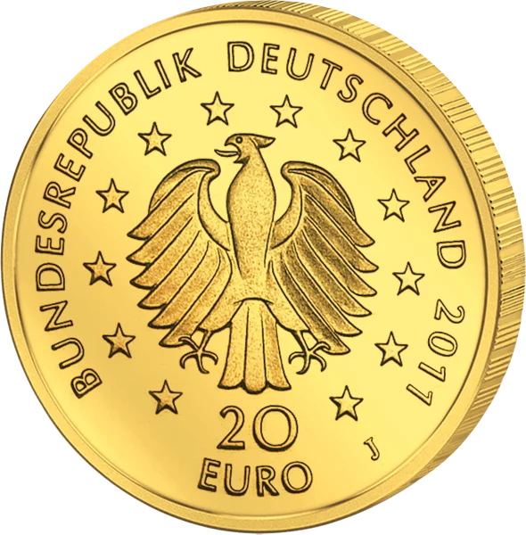 5x20 Euro BRD Hêtre des forêts allemandes 2011 État excellent à neuf (A - J)