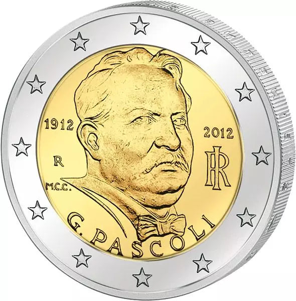 2 euros Italie Giovanni Pascoli 2012