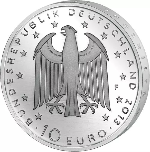 10 euros République fédérale d'Allemagne 200e anniversaire de Georg Büchner 2013 Preuve