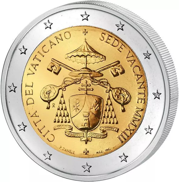 2 euros Vatican Sedevacante 2013 État neuf incl. blister