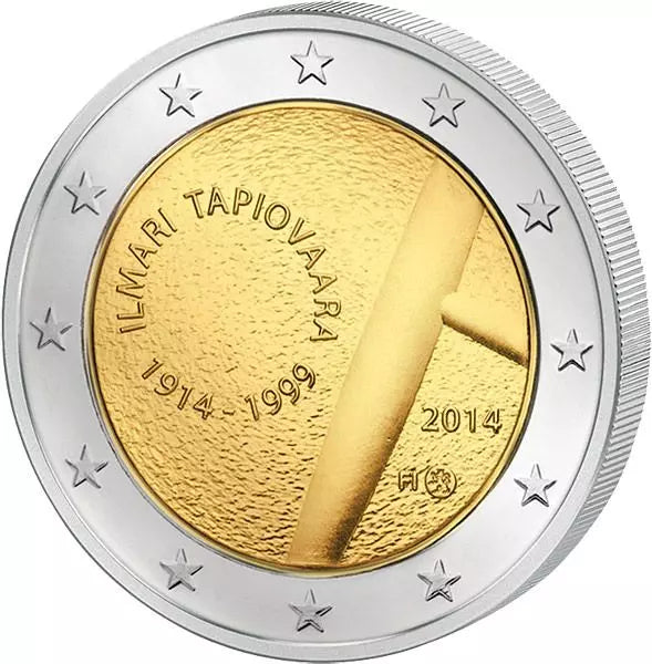 2 euros Finlande 100ème anniversaire d'Ilmari Tapiovaara 2014