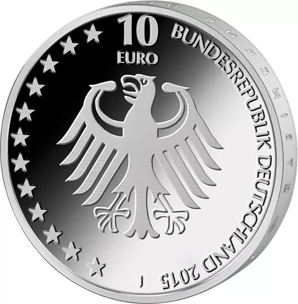 10 euros République fédérale d'Allemagne 150 ans du service allemand de recherche et de sauvetage maritime 2015 Preuve