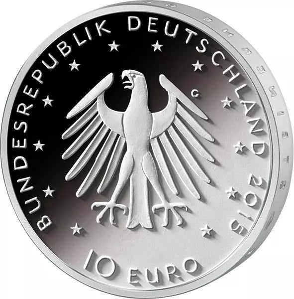 Pièce de 10 euros, Allemagne, 500e anniversaire de Lucas Cranach, 2015, état neuf